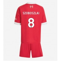 Liverpool Dominik Szoboszlai #8 Hemmadräkt Barn 2025-26 Kortärmad (+ Korta byxor)